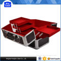 Competitive price factory supply portable aluminum cosmetic train case